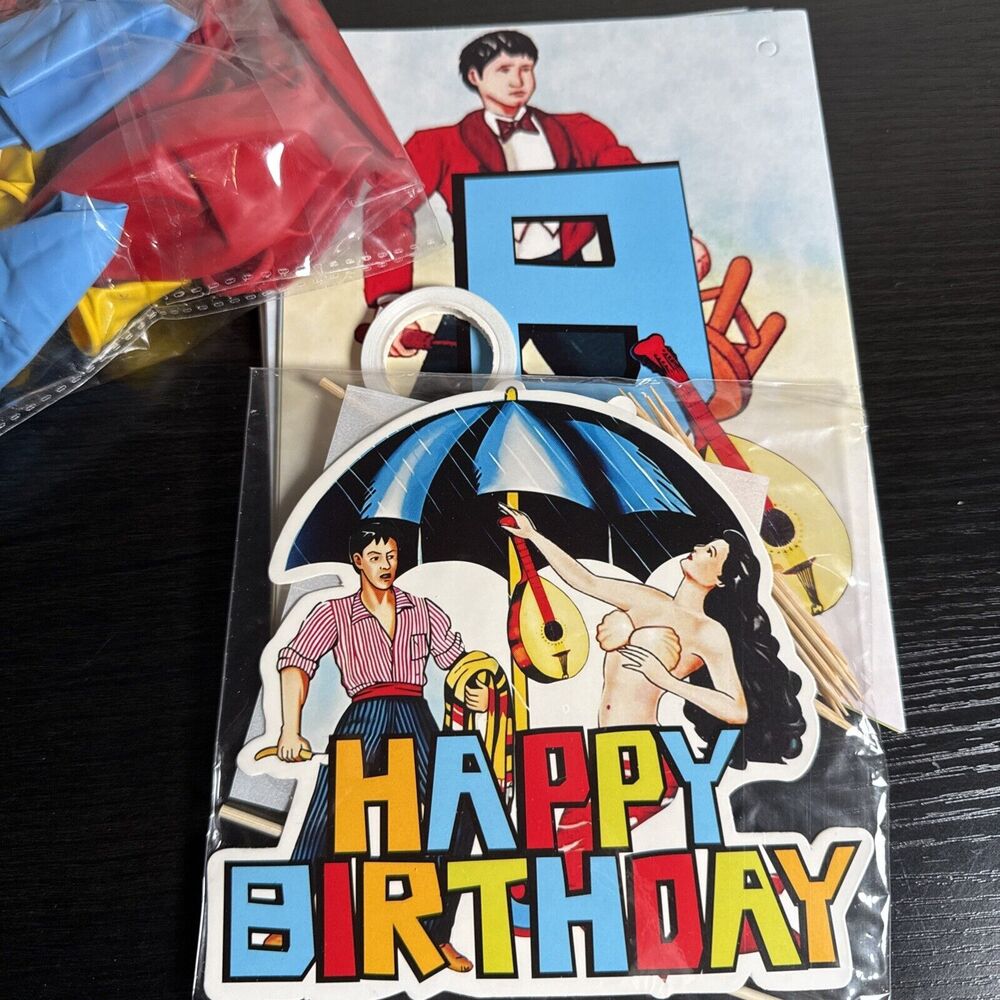 Birthday Lotería Decorations